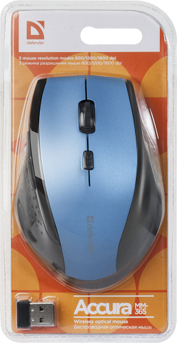 фото Мышь Wireless Defender Accura MM-365 в Волгограде