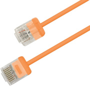 фото Кабель патч-корд Hyperline PC-LPU-UTP-RJ45-RJ45-C6-2M-LSZH-OR