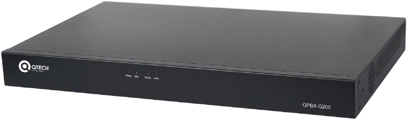 

АТС IP QTECH QPBX-Q200 до 200 SIP абонентов, 80 одновременных разговоров, питание 220В через адаптер, QPBX-Q200