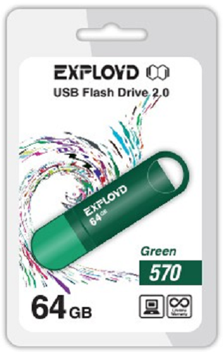 фото Накопитель USB 2.0 64GB Exployd 570 в Перми