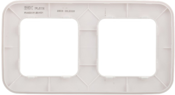 фото Рамка двойная  IEK FI-M22-31-20-K01 в Санкт-Петербургe