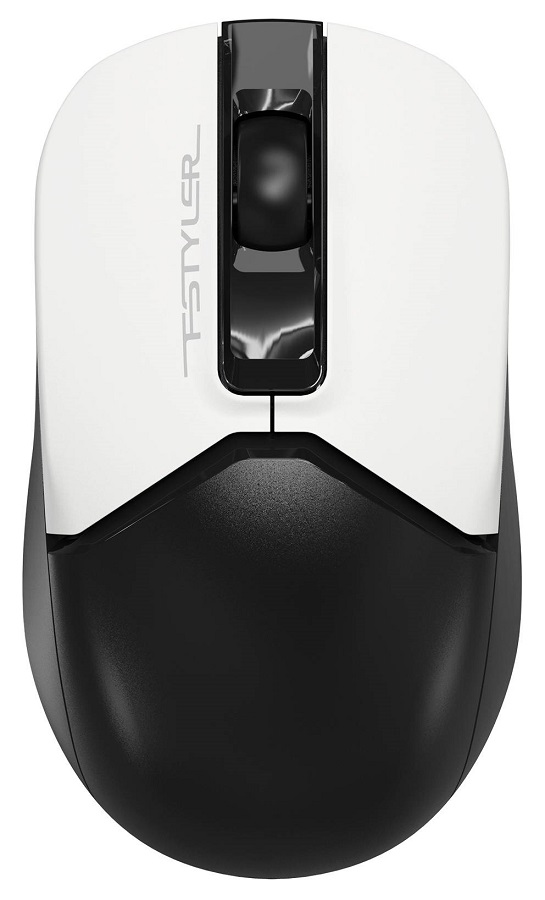 

Мышь Wireless A4Tech Fstyler FB12 белый/черный оптическая (1200dpi) BT/Radio USB (3but) 1595332, Fstyler FB12