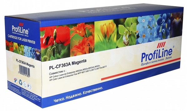 

Картридж ProfiLine PL_CF363A/040_M для HP Color LaserJet M552/M552dn/M553/M553dn/M553n/M553x/M577/M577dn/M577f/Canon i-SENSYS LBP-710 magenta 5000 коп, PL_CF363A/040_M