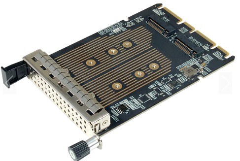 

Сетевой адаптер SunRich (ST Lab) A-650 OCP 3.0 M.2 NVMe, A-650