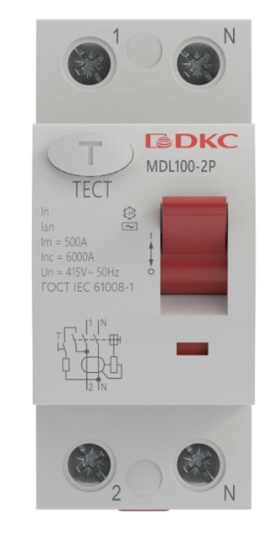 фото УЗО DKC MDL100-2P2-63-A в Воронеже