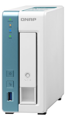 Сетевой накопитель QNAP TS-131K 1 отсек 3,5"/2,5". Annapurna Labs AL-214 1,7 ГГц, 1 ГБ.