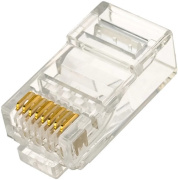 фото Коннектор Hyperline PLUG-8P8C-U-C6-100