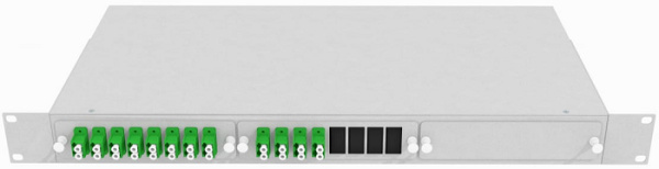 фото Кросс оптический стоечный  TopLAN КРС-Top-1U-24LC/A-OS2-GY в Красноярске