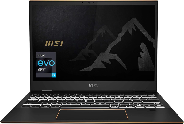 фото Ноутбук  MSI Summit E13 Flip Evo A13MT-265AU в Самаре 13.4 ", Core i7, 16 Гб RAM, 1 Тб SSD, Iris Xe Graphics, Черный