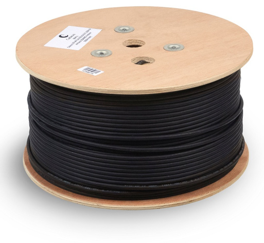 фото Кабель витая пара U/UTP 5e кат. 4 пары Cabeus UTP-4P-Cat.5e-SOLID-ST-OUT