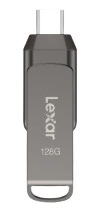 

Накопитель USB 3.1 128GB Lexar LJDD400128G-BNQNG металл/пластик, 130MB/s, LJDD400128G-BNQNG