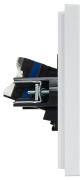 фото Розетка компьютерная IEK FP-K20-2-K01