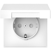 фото Розетка с заземлением Systeme Electric GAL000146