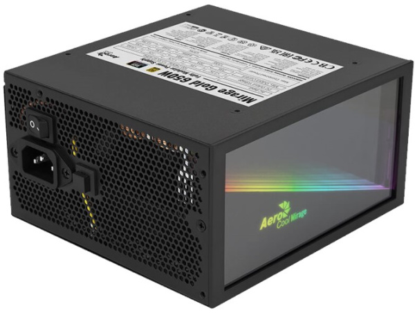 фото Блок питания ATX AeroCool Mirage Gold 650W в Челябинске