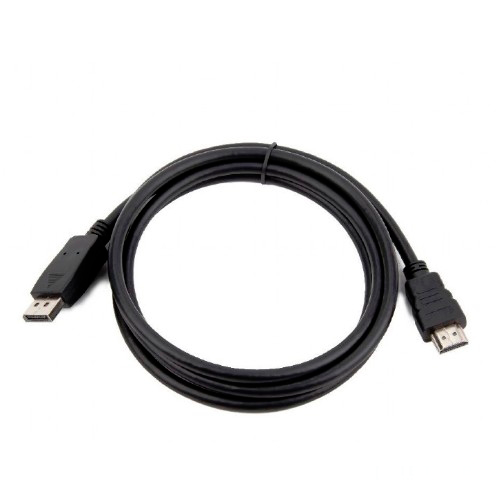 

Кабель интерфейсный DisplayPort-HDMI BION BXP-CC-DP-HDMI-018 20M/19M, однонаправленный конвертор сигнала с DisplayPort в HDMI, экран, 1,8м, черный, BXP-CC-DP-HDMI-018
