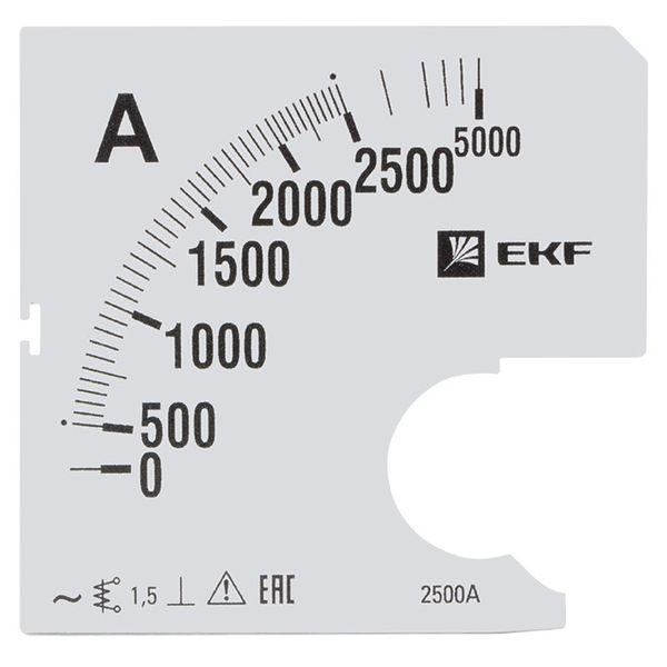 

Шкала сменная EKF s-a961-2500 для A961 2500/5А-1,5, s-a961-2500