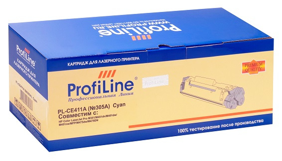 Изображение товара Картридж ProfiLine PL-CE411A для принтеров HP