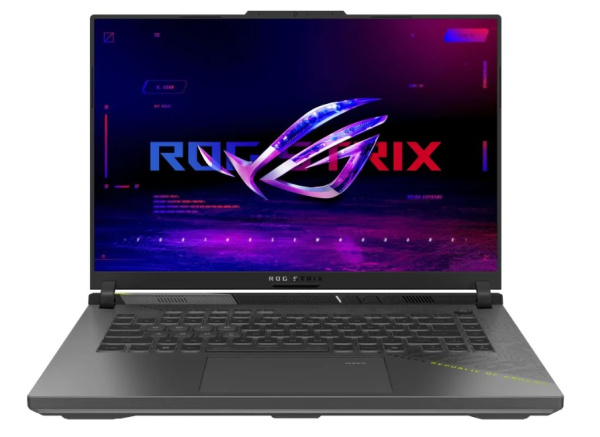 фото Ноутбук ASUS ROG Strix G16 G614PM-TS175 16" (AMD Ryzen 9, 16Гб DDR5, SSD 512 Гб, GeForce RTX 5060, Без ОС) Серый [90NR0KW8-M00970]
