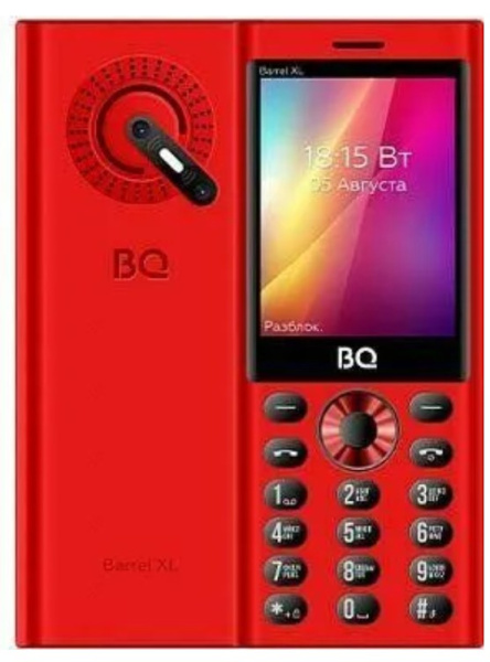 фото Мобильный телефон  BQ 2832 Barrel XL Red+Black в Уфе