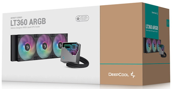 фото Система охлаждения жидкостная Deepcool LT360 ARGB BK в Перми
