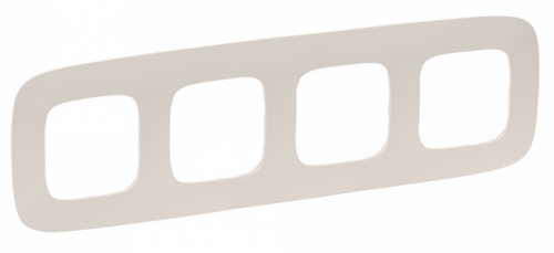 

Рамка Legrand 754314 Valena ALLURE 4-ая (слоновая кость), 754314
