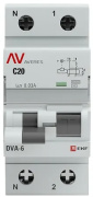 фото Автомат EKF rcbo6-1pn-20C-30-ac-av