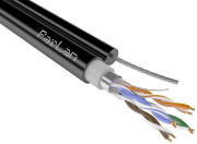 фото Кабель Паритет F/UTP Cat5e PVC/PEtr 4х2х0,52