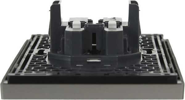 фото Розетка двухместная без заземления  IEK FP-R20-10-1-K46 в Казани