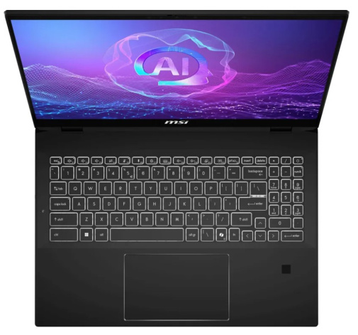 фото Ноутбук MSI Summit 16 AI Evo A2HMTG 16" (Intel Core Ultra 7, 16Гб LPDDR5, SSD 1 Тб, Arc graphics, Windows 11 Домашняя) Черный [9S7-159531-057]