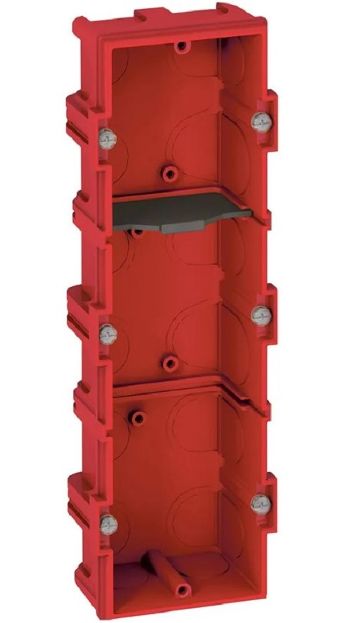 

Коробка установочная Legrand 080143 Batibox для кирпичных стен 3п глуб.40мм, 080143