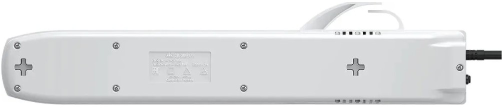 

Сетевой фильтр ZIS Pilot Pro USB 3m USB, зарядка 3А с разъёмами Type A,C, 3м, 5+1 розетки, 10А/2,2кВт, св.серый, Россия, Pilot Pro USB 3m