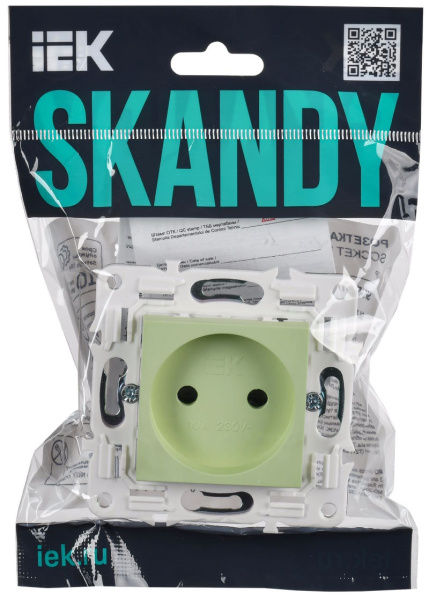 фото Розетка без заземления  IEK SK-R13-10-K06 в Омске