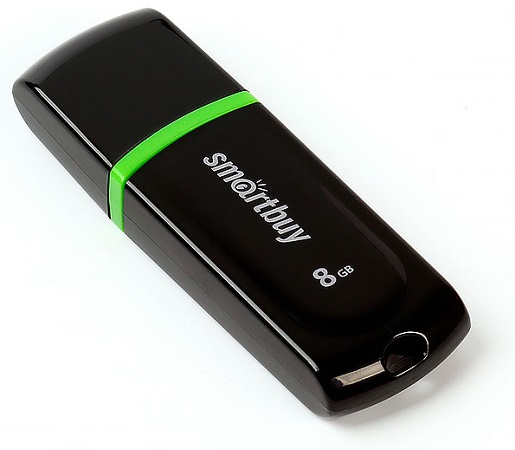 

Накопитель USB 2.0 8GB SmartBuy SB8GBPN-K Paean черный, SB8GBPN-K