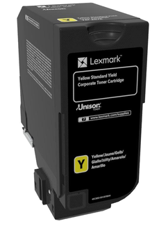 

Картридж Lexmark 74C5SYE с тонером желтого цвета стандартной емкости для организаций (7000 стр.) для CX725de, CX725dhe, CS725de, CS720de, 74C5SYE
