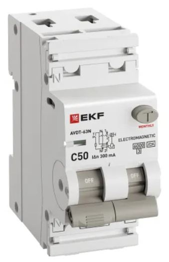 фото Автомат дифференциальный EKF D63N26MA50C300 в Челябинске