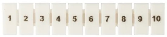

Маркер EKF zb-st-4-1-10 для JXB-ST/Push-in 4 с нумерацией 1-10 (100 шт.), zb-st-4-1-10