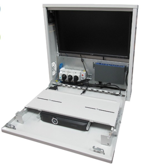 фото Шкаф  Space Technology ST-NC550-2U01 (серый) в Екатеринбурге