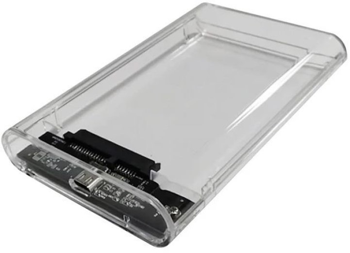 

Внешний корпус AgeStar 3UB2P6C для HDD/SSD SATA III 6Gb/s 2.5", USB Type-C, пластик, прозрачный, 3UB2P6C