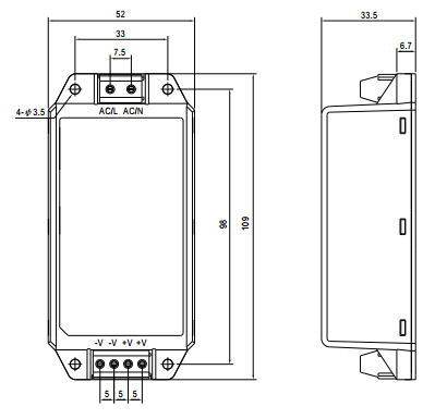 фото Преобразователь AC-DC сетевой Mean Well IRM-60-24 в Челябинске