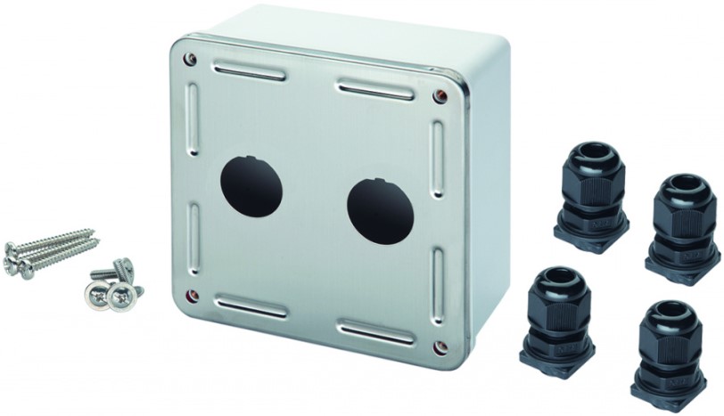 

Коробка Eurolan 12B-02-67WT Industrial, 2-портовая, белый, 12B-02-67WT