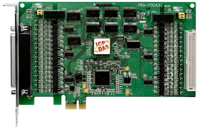 Изображение товара Плата ICP DAS PEX-P32A32 CR для промышленных систем ввода-вывода оптическая изоляция