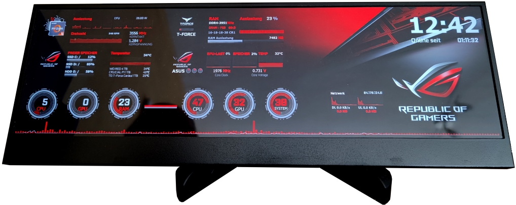 

Дисплей Lamptron LAMP-HM140T HM140 TOUCH--PC Hardware Monitor&Virtual keyboard-14", LAMP-HM140T