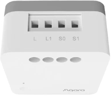 

Модуль Aqara SINGLE SWITCH MODULE T1 SSM-U02 реле одноканальный без нейтрали/протокол связи Zigbee/110-220В/1.25Вт/белый, SINGLE SWITCH MODULE T1 SSM-U02