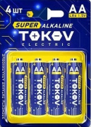 фото Батарейка TOKOV ELECTRIC TKE-ALS-LR6/B4
