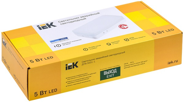 фото Светильник аварийного освещения IEK LDPA0-5031-1-20-K01 в Уфе