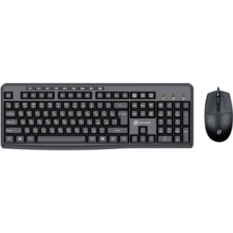 Изображение товара Комплект клавиатура и мышь Oklick S650 для работы дома и офиса