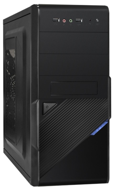 Изображение товара Компактный корпус Exegate BA-201-UNS450 для ПК, mini tower, поддержка mATX