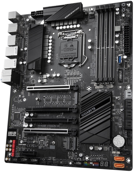 фото Материнская плата ATX GIGABYTE W480 VISION W