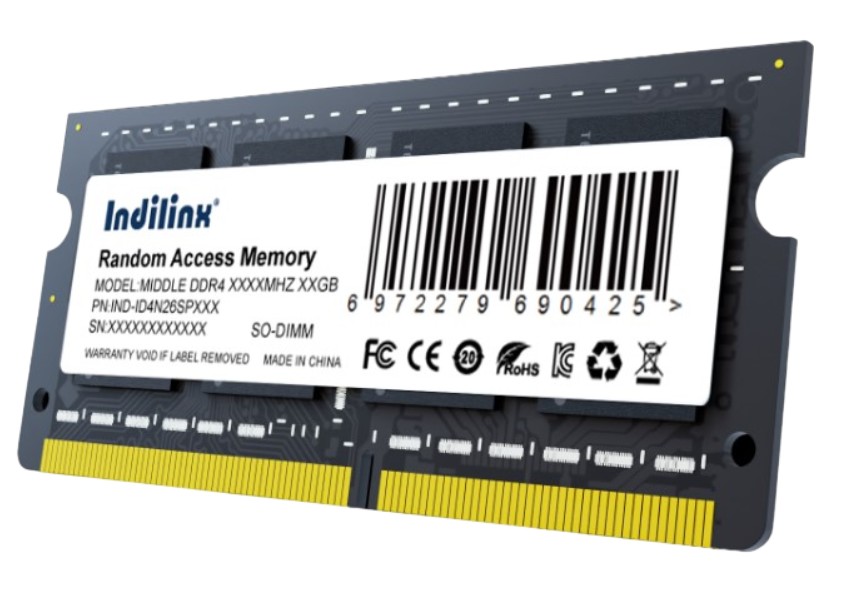 

Модуль памяти SODIMM DDR4 16GB Indilinx IND-ID4N26SP16X PC4-21300 2666MHz 1Rx16 CL19 1.2V, IND-ID4N26SP16X
