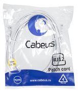 фото Кабель патч-корд Cabeus PC-TEL-RJ12-10m